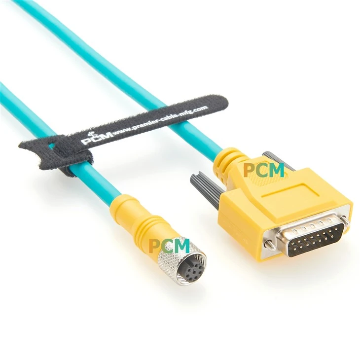 M12 8 Pin To DB15 In-Sight I/O Cable suppliers