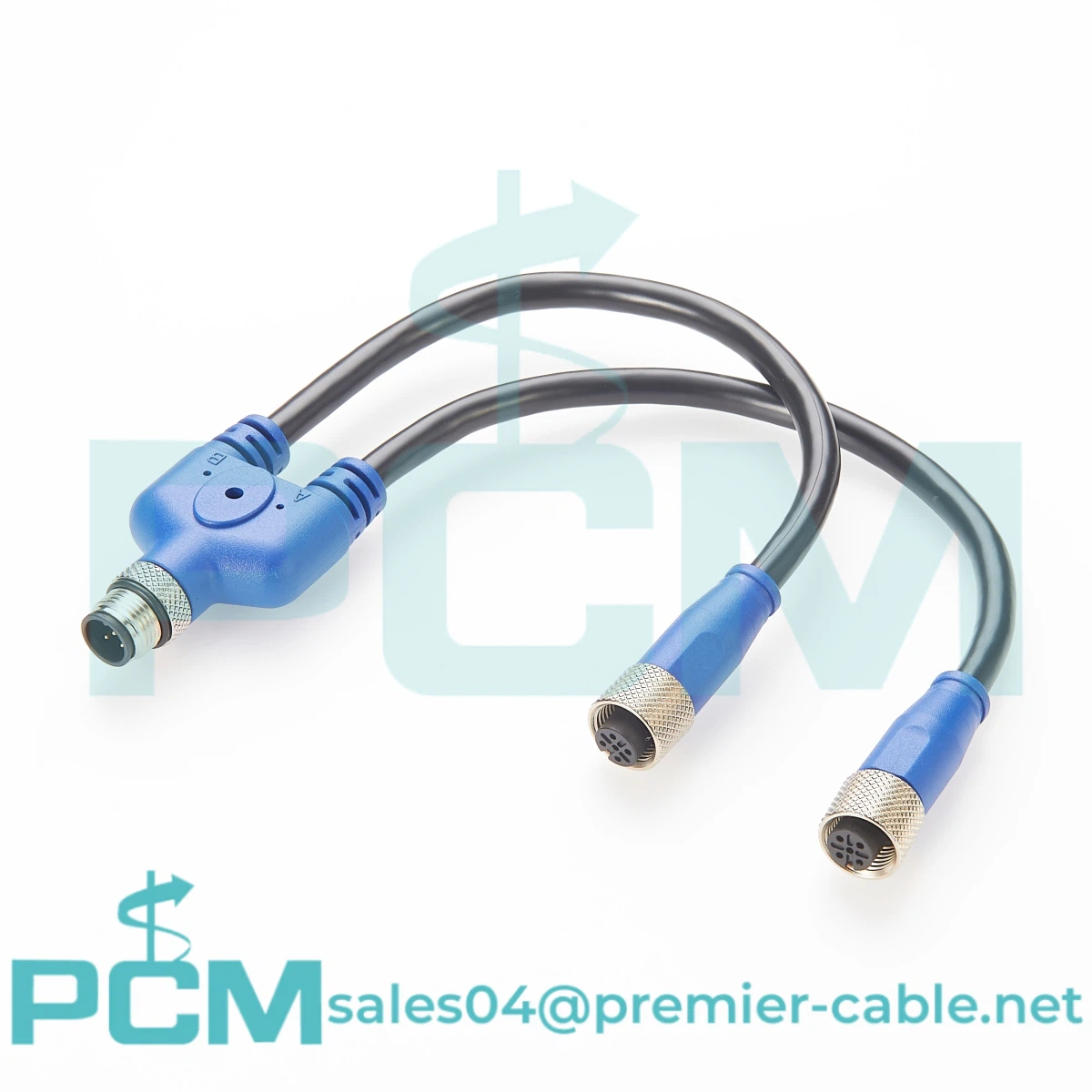 Devicenet NMEA 2K M 12 5 PIN A CODICE Y Splitter 3 Way Can Cavo del thread bus