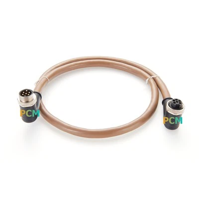 Cavo di alimentazione a gomito mini-change maschio-femmina CC-Link 7/8"-16UN 6 pin