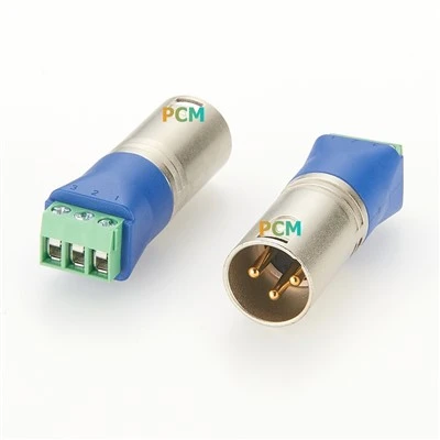 DMX512 XLR a connettore a blocchi termici