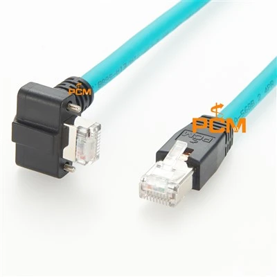 Cavo della fotocamera Vision RJ45 angolato