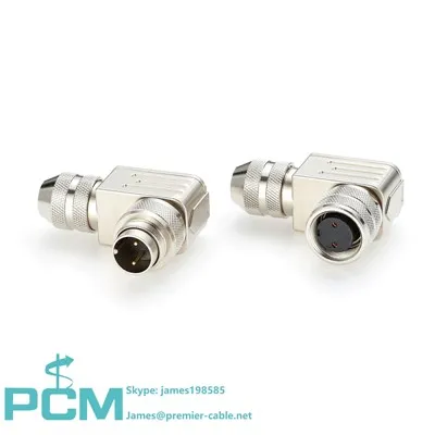 M16 ANGLE DESTRA CONNETOR 2 3 4 5 6 7 8 PIN