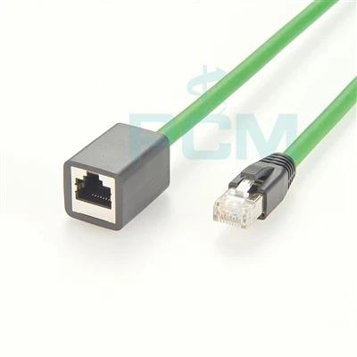 Cavo di estensione Ethernet Profinet ad alta flessibilità RJ45 maschio-femmina