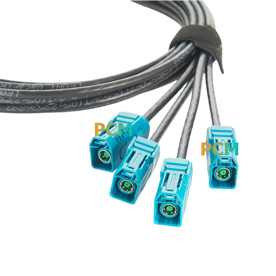 4 In 1 TE Mini Fakra RF Coaxial Cable 1-2360001-1 best