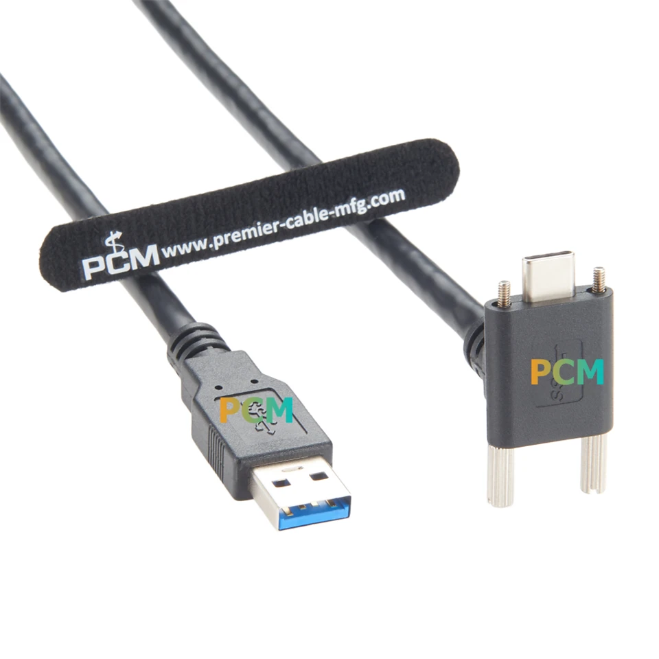 USB 3.0 To Up Angled USB 3.1 Locking Cable suppliers