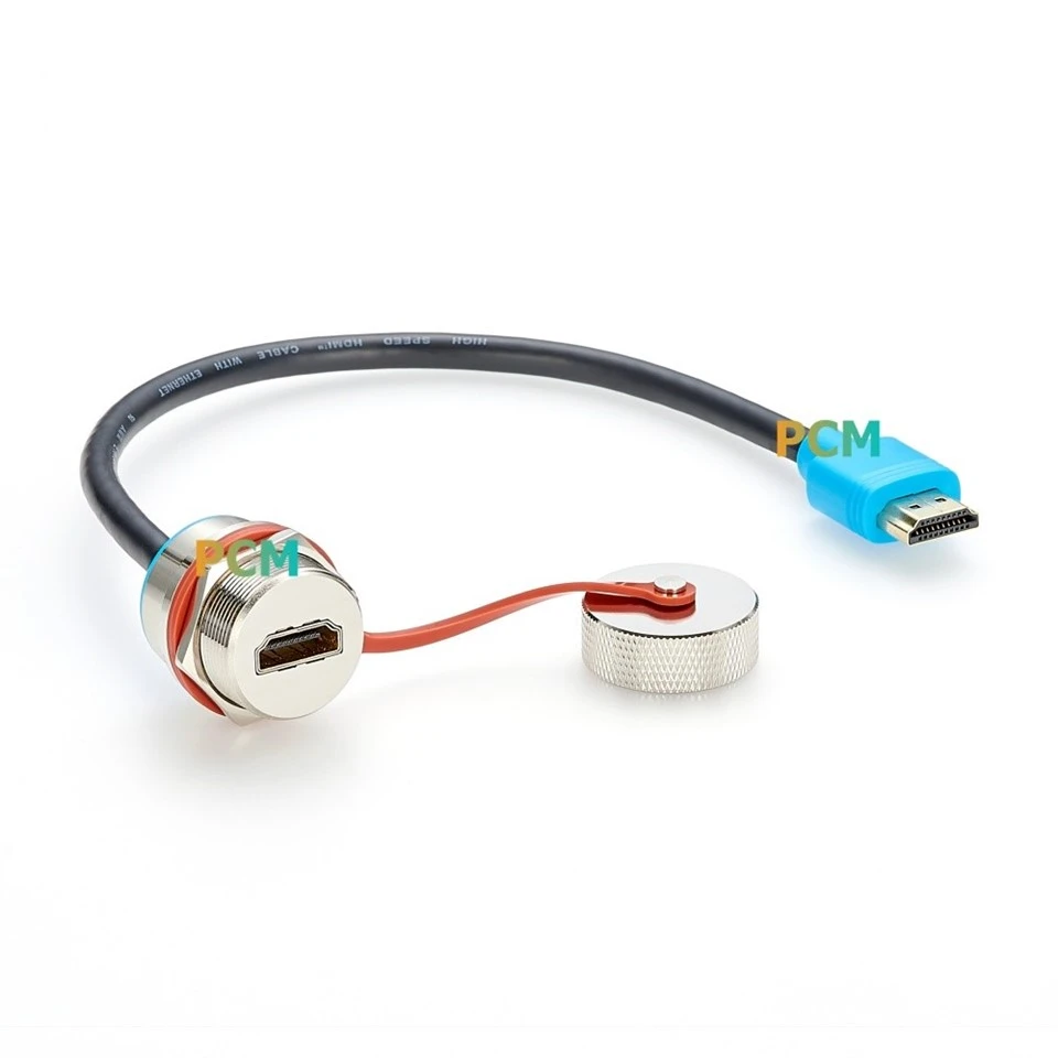 Waterproof HDMI Panel Mount Extension Cable suppliers
